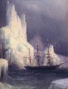 Ivan Aivazovsky Icebergs in the Atlantic Spain oil painting artist
